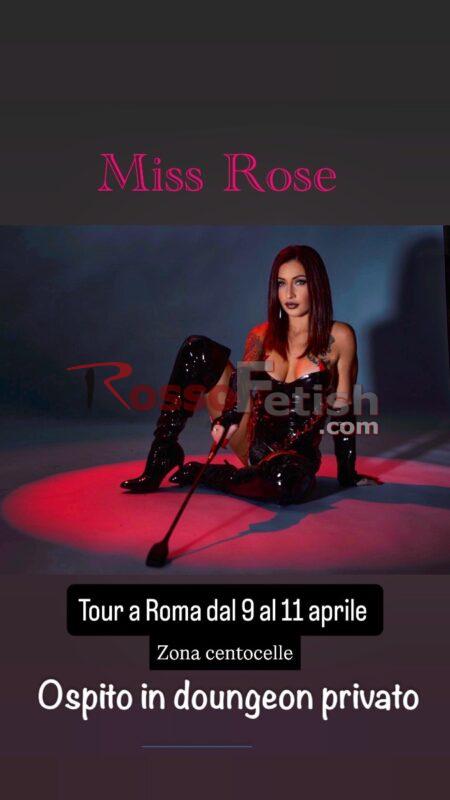 Miss Rose severa e pretenziosa torna a Roma