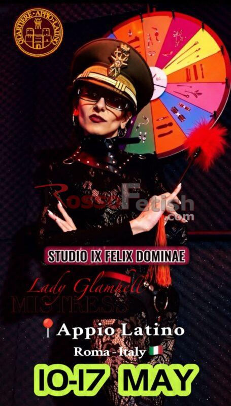 BOLOGNA/ROMA – Lady Glamhell: Dominante con spiccato sadismo
