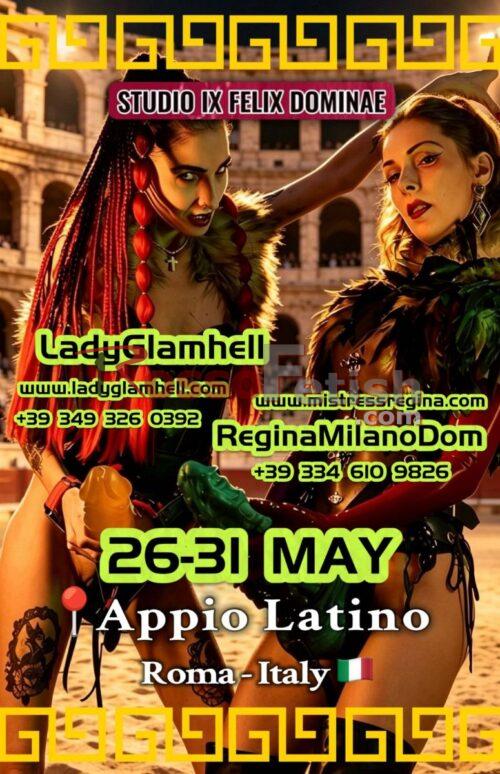 BOLOGNA/ROMA – Lady Glamhell: Dominante con spiccato sadismo
