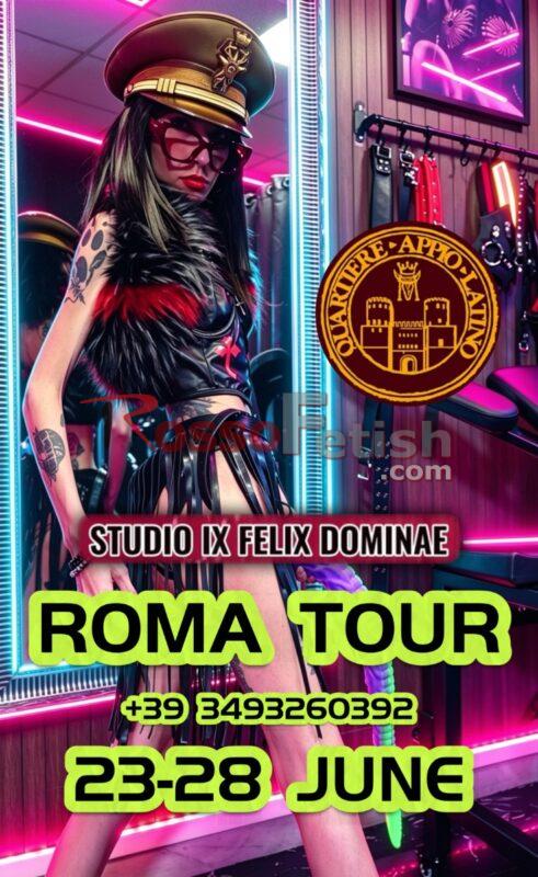 BOLOGNA/ROMA – Lady Glamhell: Dominante con spiccato sadismo