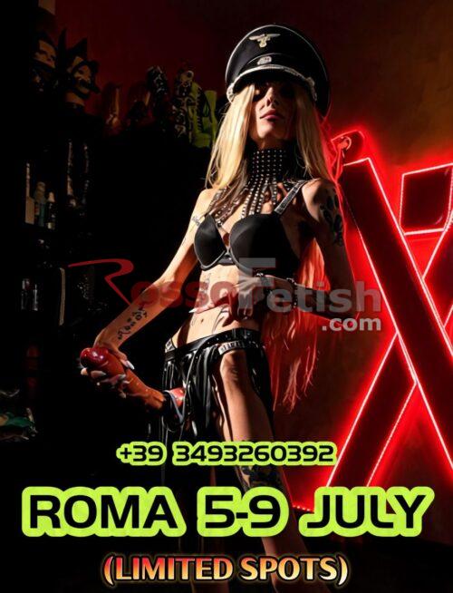 BOLOGNA/ROMA – Lady Glamhell: Dominante con spiccato sadismo
