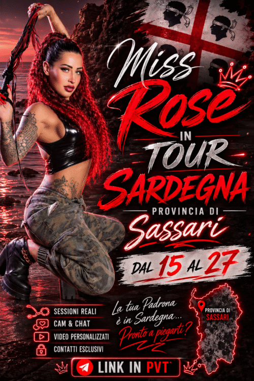 Miss Rose severa e pretenziosa ti aspetta 😈