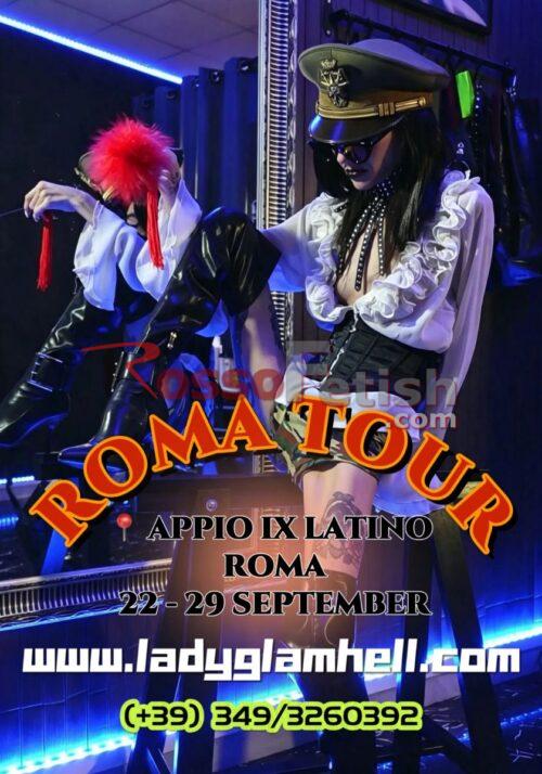 BOLOGNA/ROMA – Lady Glamhell: Dominante con spiccato sadismo