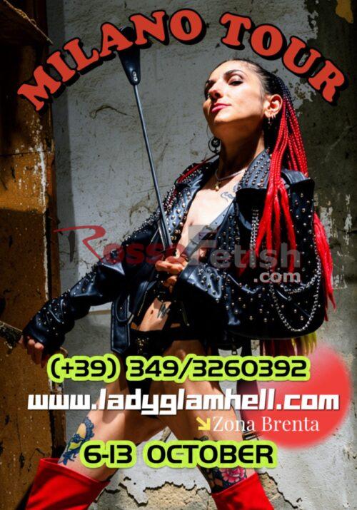 BOLOGNA/ROMA – Lady Glamhell: Dominante con spiccato sadismo
