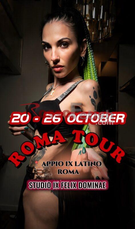 BOLOGNA/ROMA – Lady Glamhell: Dominante con spiccato sadismo